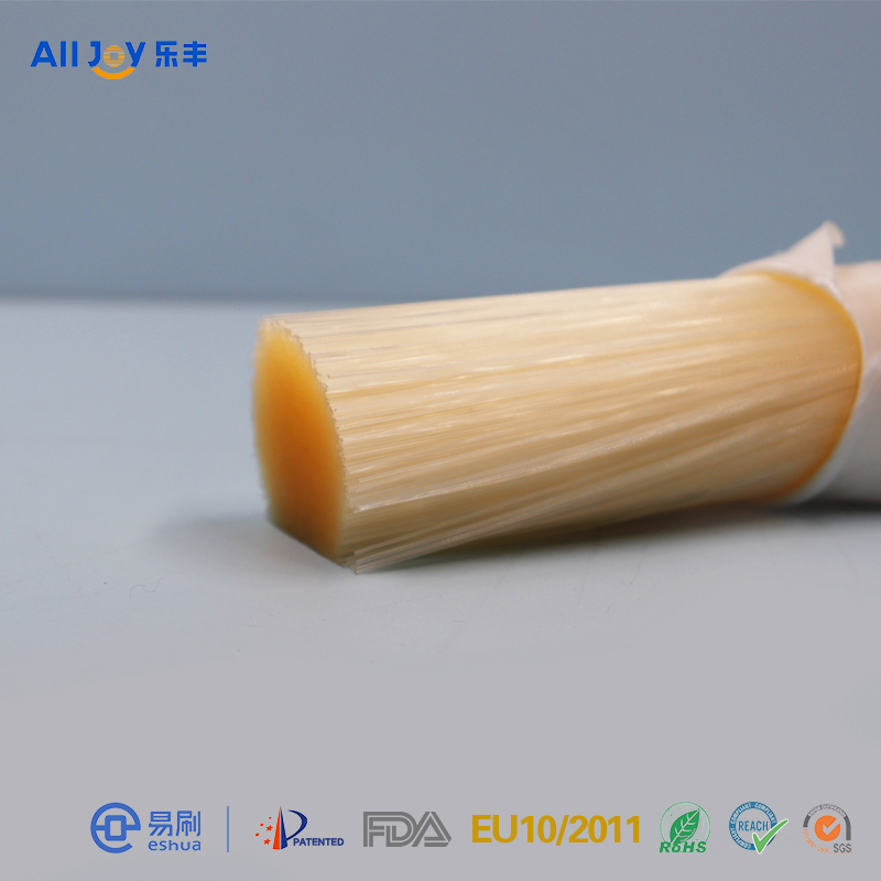 透明黄PA6圆形直丝 0.6x1220mm