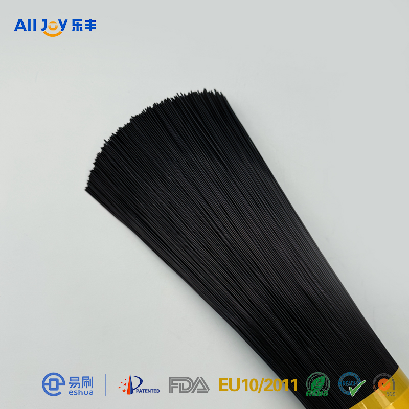 抗静电黑色PA66圆形直丝 0.7x1230mm